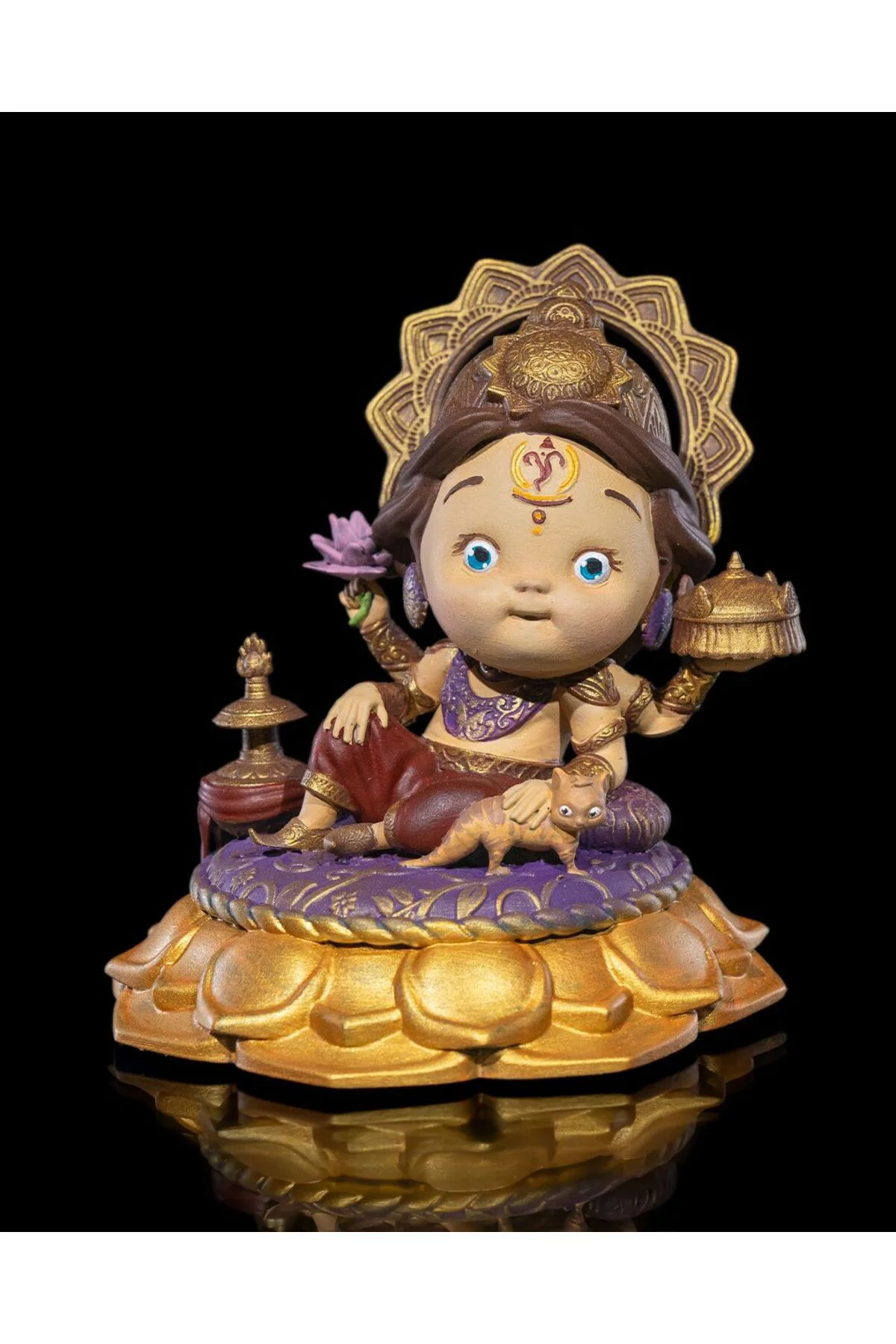 Chibi Kubera Boyalı Fİgür