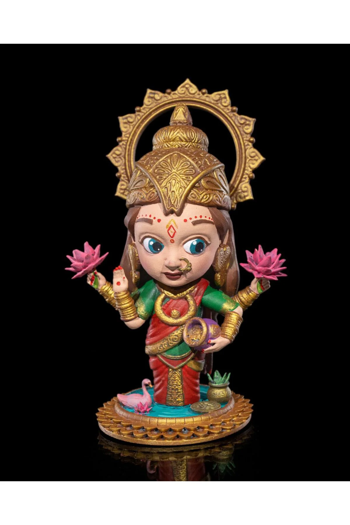 Chibi Lakshmi Boyalı Fİgür