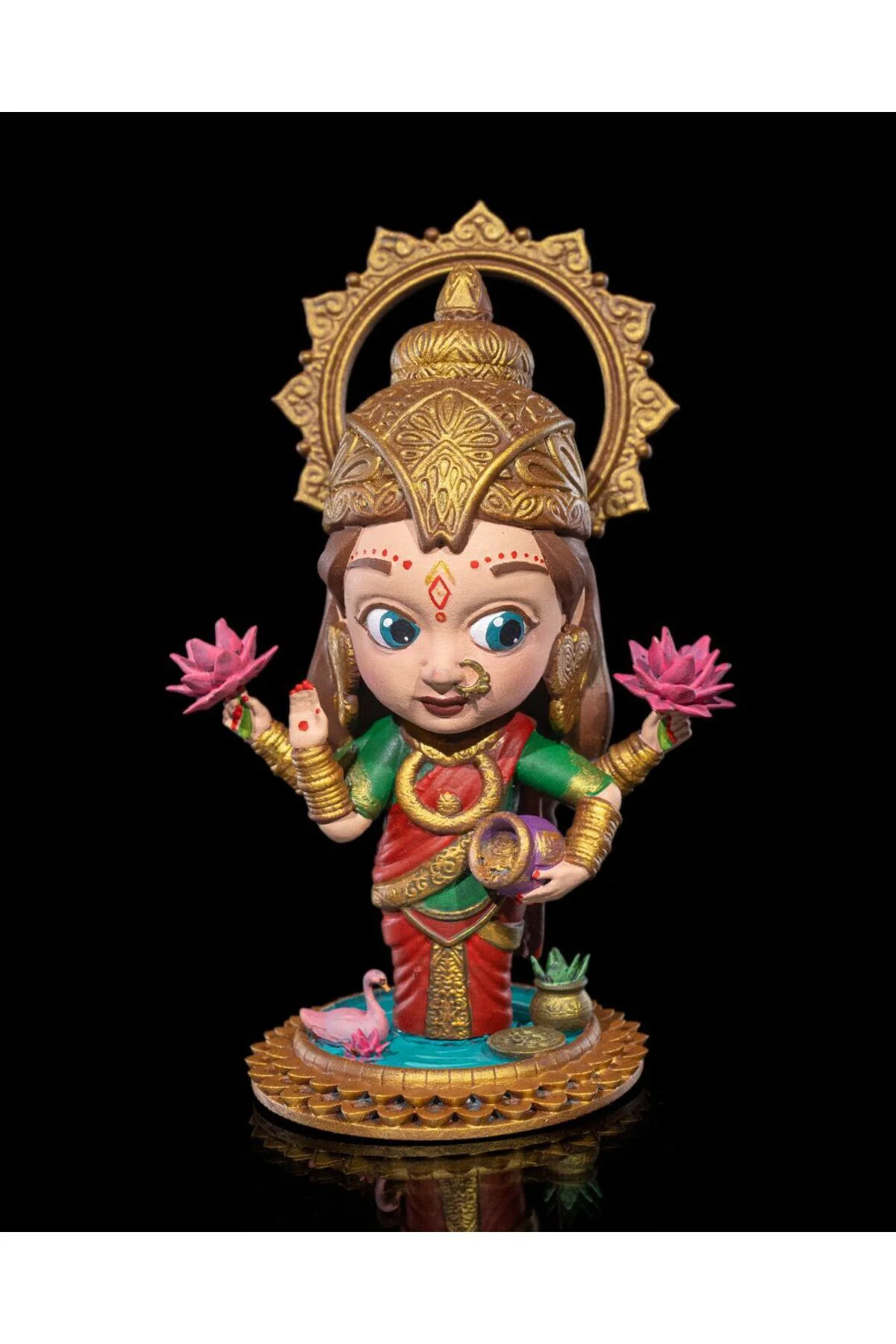 Chibi Lakshmi Boyalı Fİgür