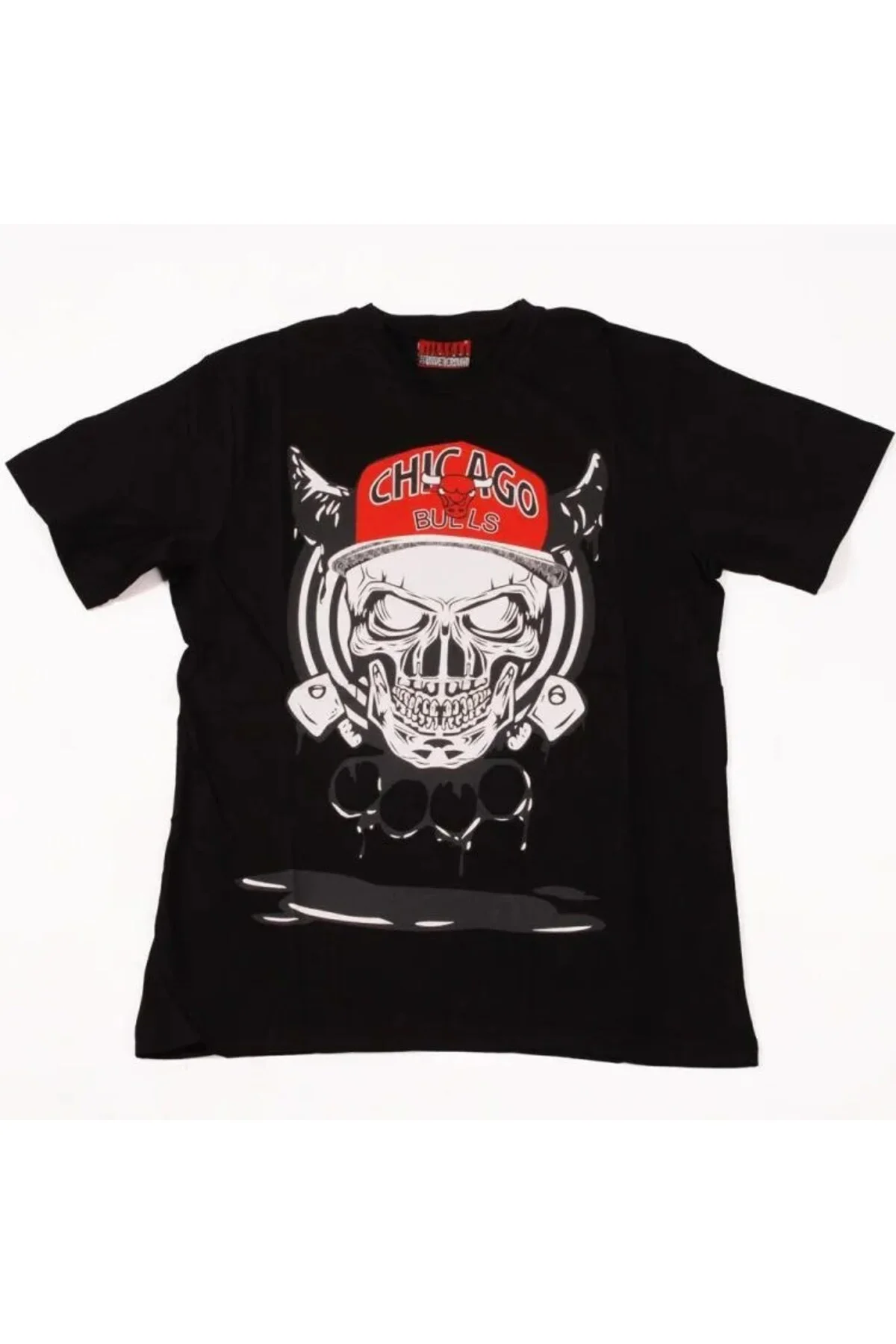 Chicago Bulls No:1 Tişört Siyah
