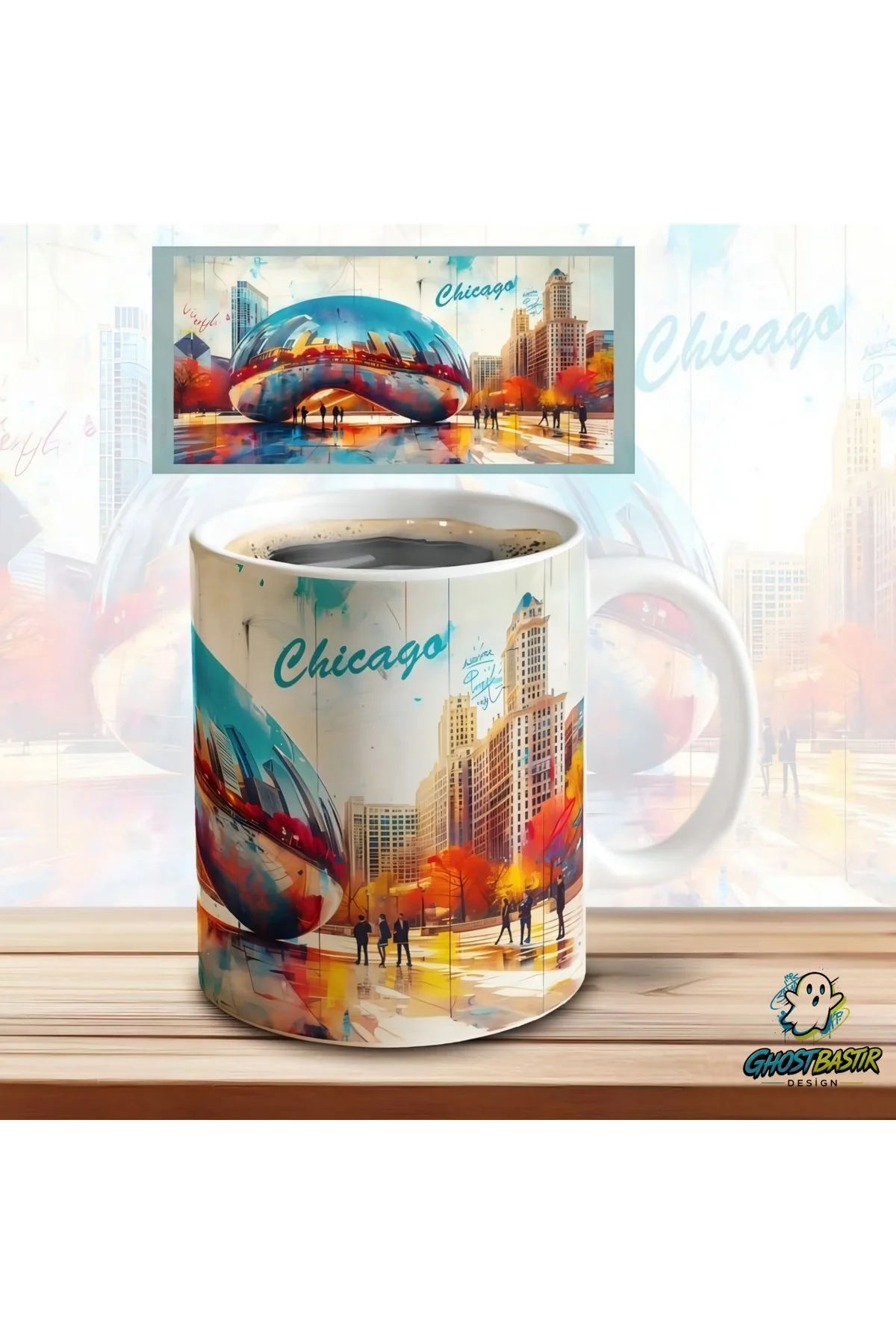 Chicago Kupa Bardak | Tek Adet K0536 Chicago Kupa Bardak | Tek Adet K0536