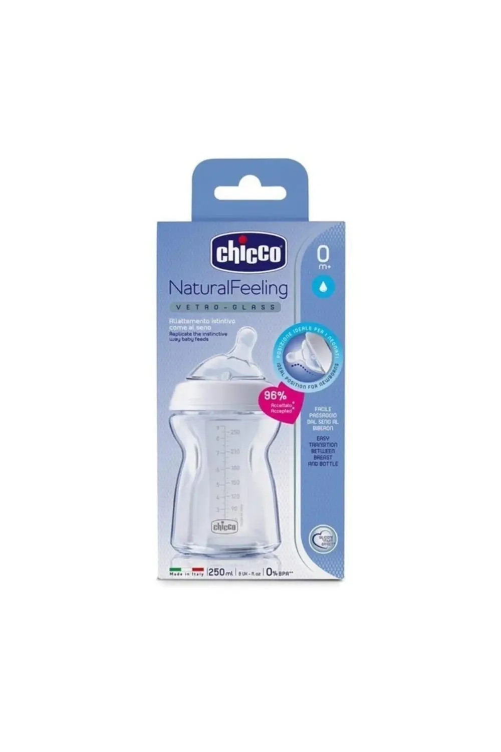 Chicco Natural Feeling Cam Biberon 250 ml