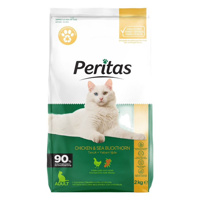 Chicken Yabani İğde Sterilized Kedi Maması 2 Kg