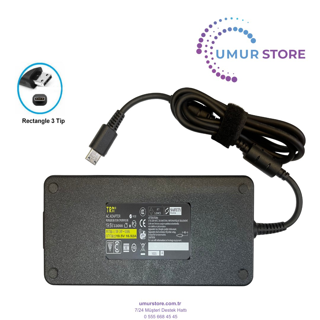 Chicony A330A018P Rectangle No Adaptörü
