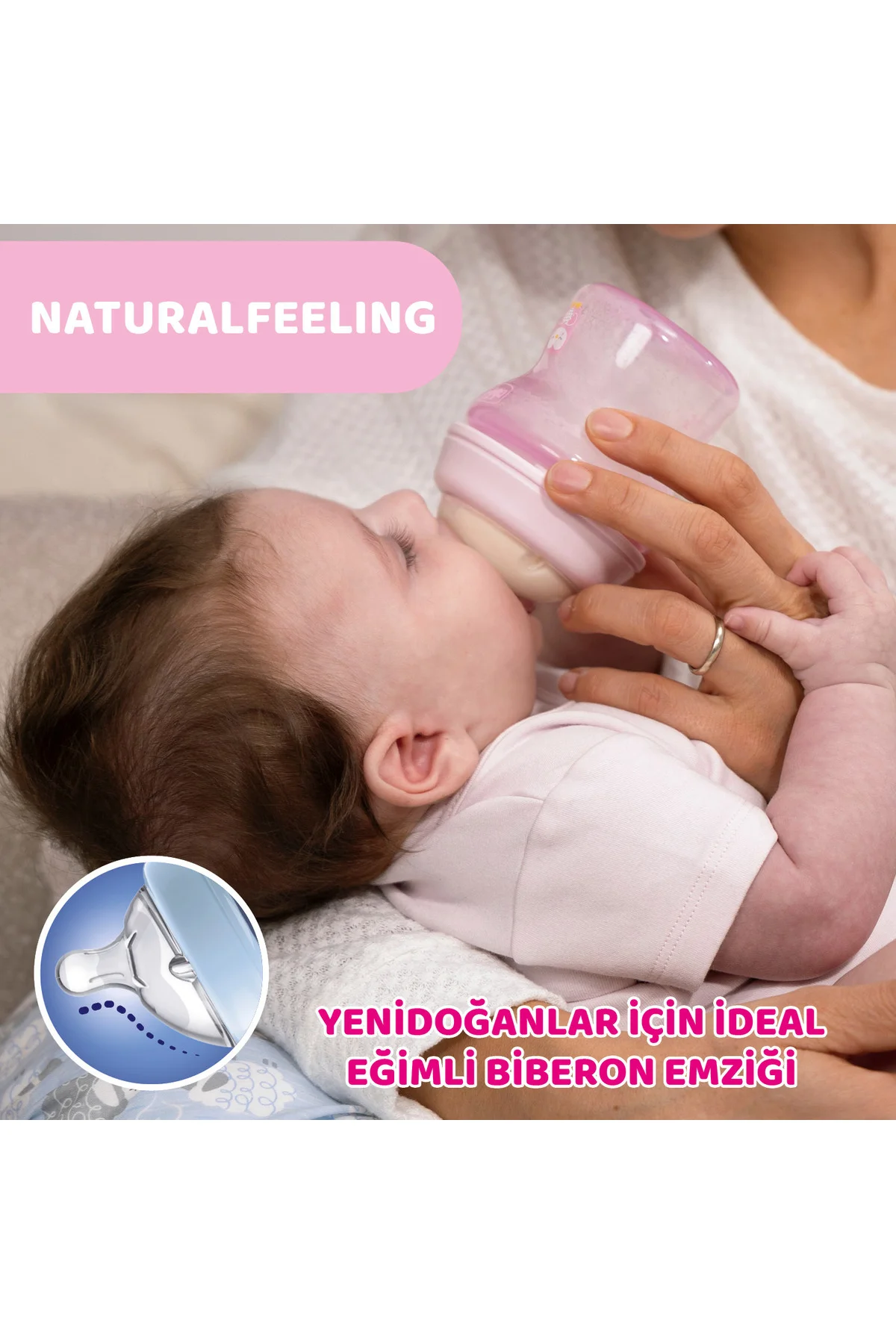 Chicoo Naturalfeelıng Cam Biberon 0 Ay 250 ml