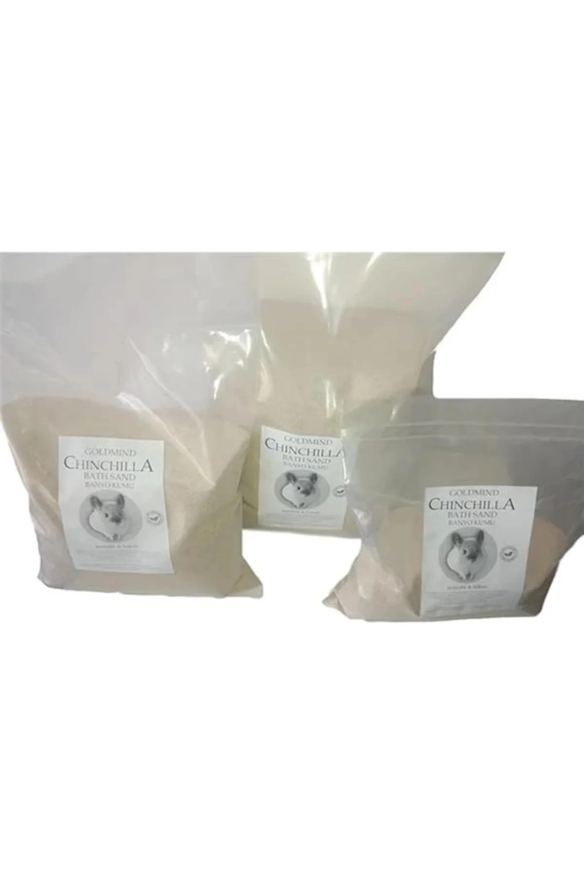 Chinchilla Hamster Banyo Kumu, Kemirgen Kumu (1, Kilogram)