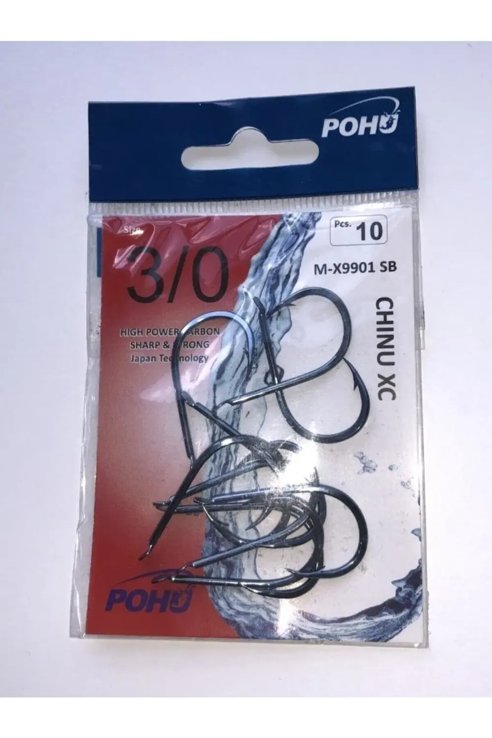 Chinu 3/0 Numara 10'lu Paket M-x 9901 Sb Çapraz Olta Iğnesi