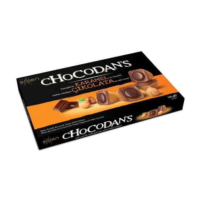 Chocodans Fındıklı Çikolata 125gr - Lezzetli Atıştırlık