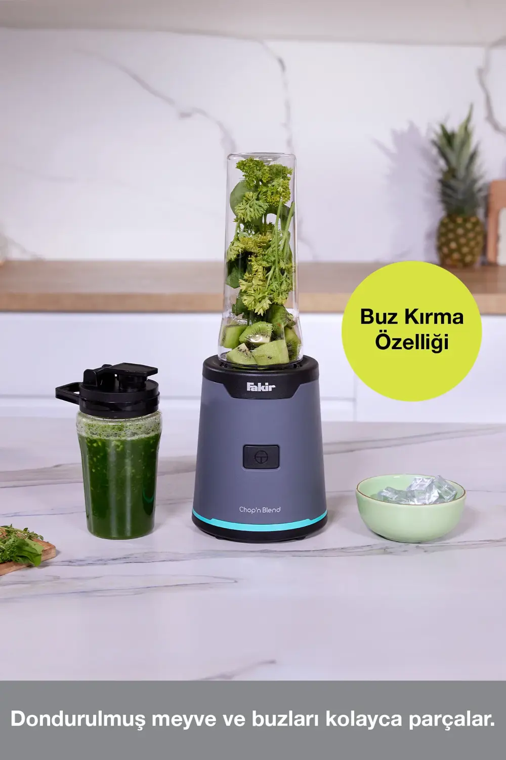 Chop 'n Blend Smoothıe Blender – Aqua