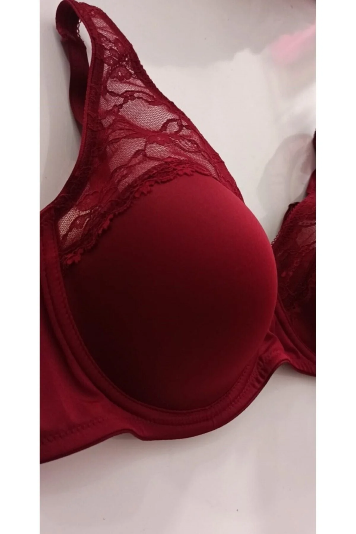 - Christine, Soft Cup , Dolgusuz, Balenli, Dantel Detaylı , Toparlayıcı Sütyen Külot Takım