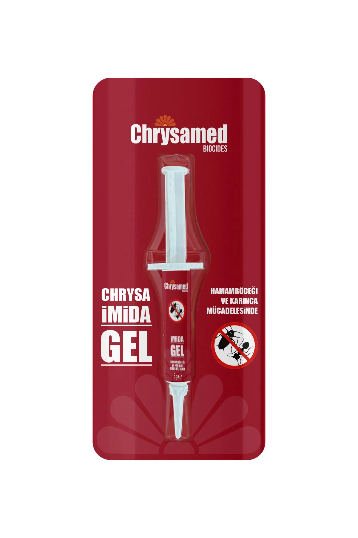 Chrysa İmida Gel 5 Gr. Böcek İlacı Hamam Böceği ve Karınca Mücadelesinde Etkili - Görsel 5