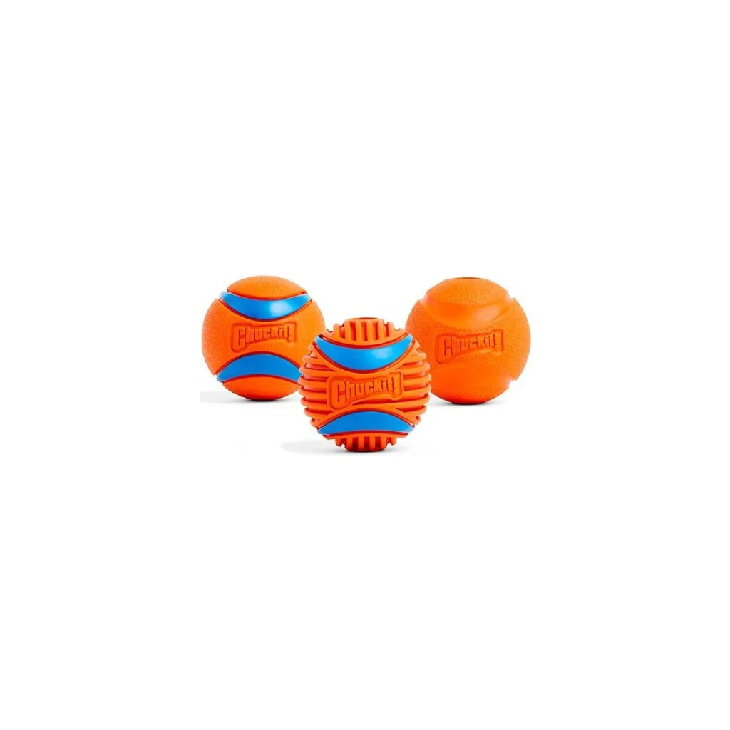 Chuckit! Fetch Medley (Gen 3) Köpek Oyun Topu Seti 3'lü Paket (Or