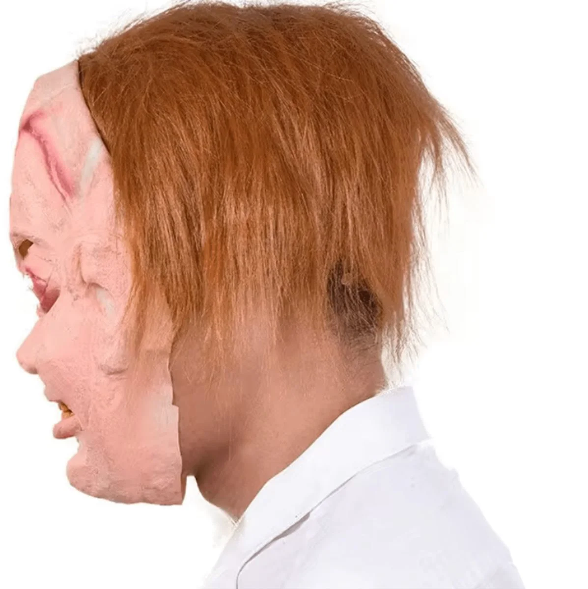 Chucky ile Uyumlu Kahverengi Saçlı Lateks Çaki Maskesi – Halloween Kostüm Maske Fiyatı, Yorumları ve Özellikleri