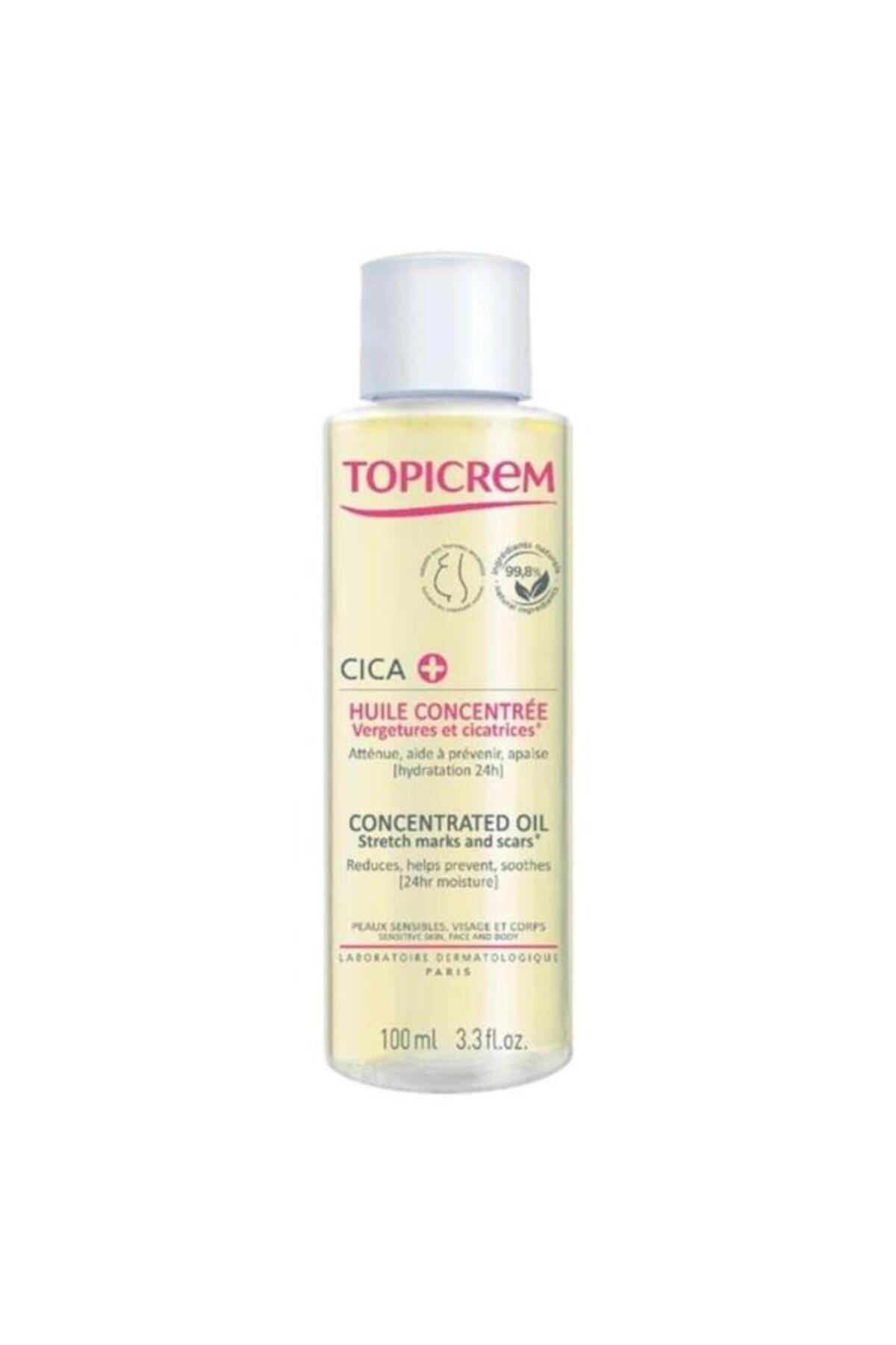Topicrem Cica Concentrated Oil Stretch Marks And Scars 100 Ml