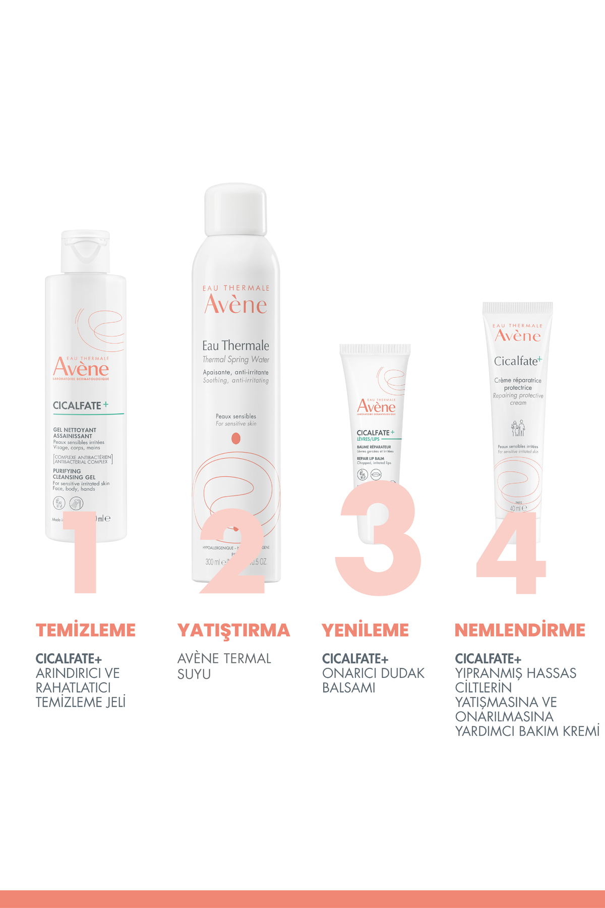 Avene Cicalfate Çatlamış Ve Kurumuş Dudaklar İçin Onarıcı Ve Nemlendiri