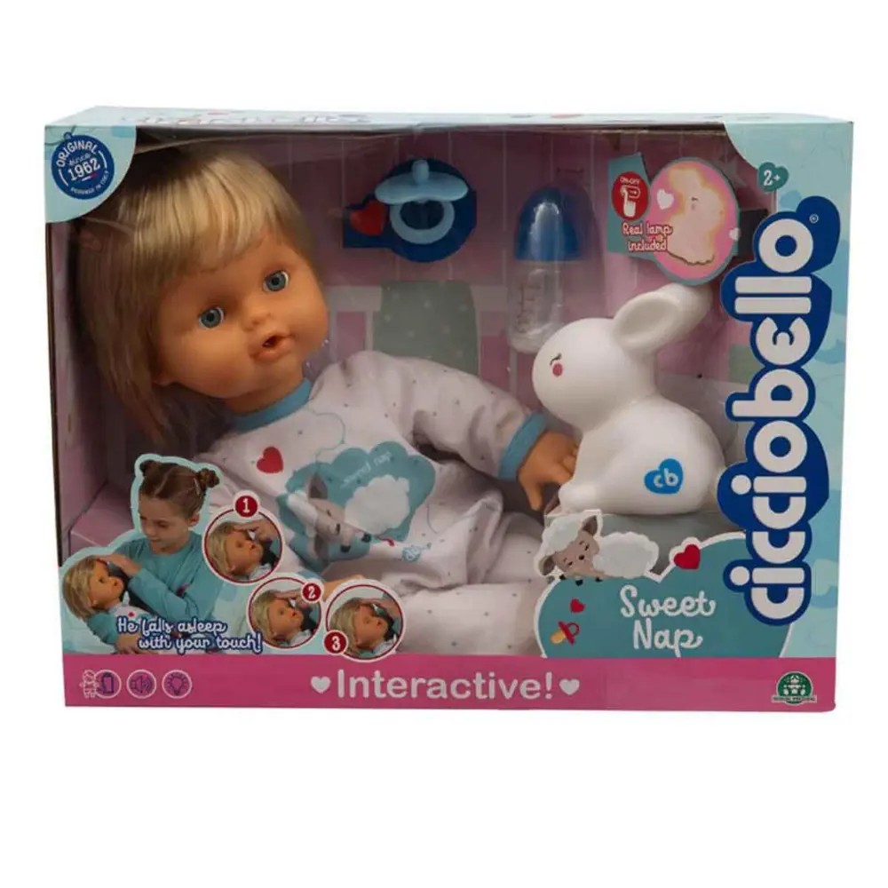 Cicciobello Sesli ve Işıklı Tatlı Uykular Bebeği CCBF1000 Cicciobello Sesli ve Işıklı Tatlı Uykular Bebeği CCBF1000