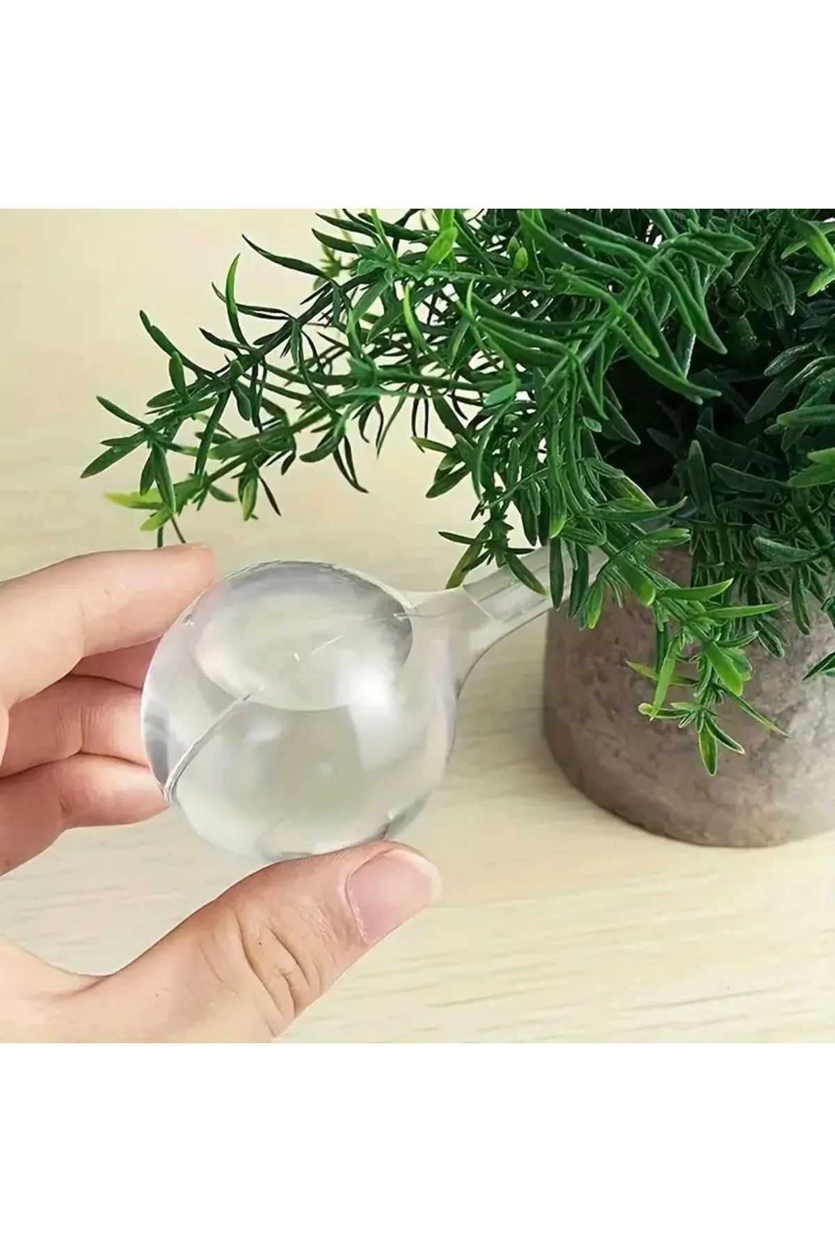 Çiçek & Bitkilere Damla Sulama Hazneli Küre 2li