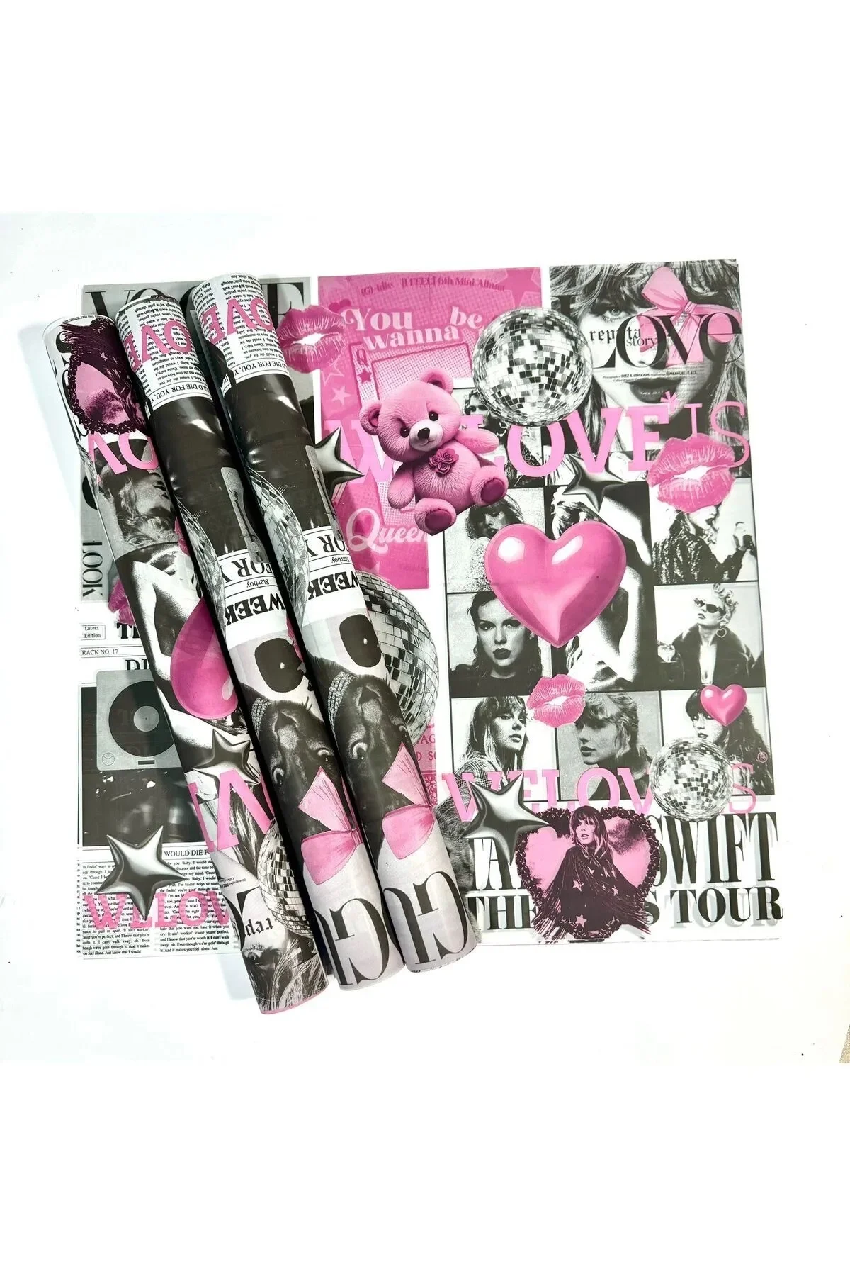 Çiçek Buket Ambalaj Jelatin Kağıdı (Genç Aşıklar Serisi) Mat Opp 55x55cm (5 adet) Çiçek Buket Ambalaj Jelatin Kağıdı (Genç Aşıklar Serisi) Mat Opp 55x55cm (5 adet) - Görsel 5