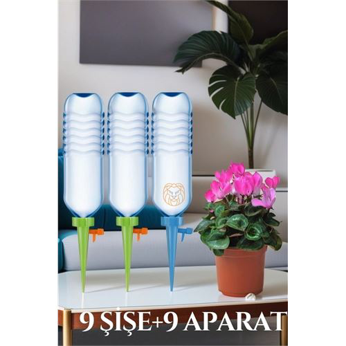 Çiçek Damlama Sulama Şişe Aparat 18'li set Seti Çiçek Damlama Sulama Şişe Aparat 18'li set Seti