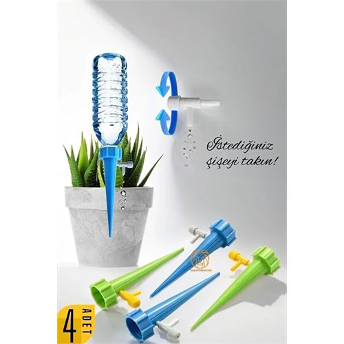 Çiçek Damlama Sulama Aparatı 4 Adet Çiçek Damlama Sulama Aparatı 4 Adet