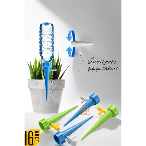 Çiçek Damlama Sulama Aparatı 16 Adet Çiçek Damlama Sulama Aparatı 16 Adet