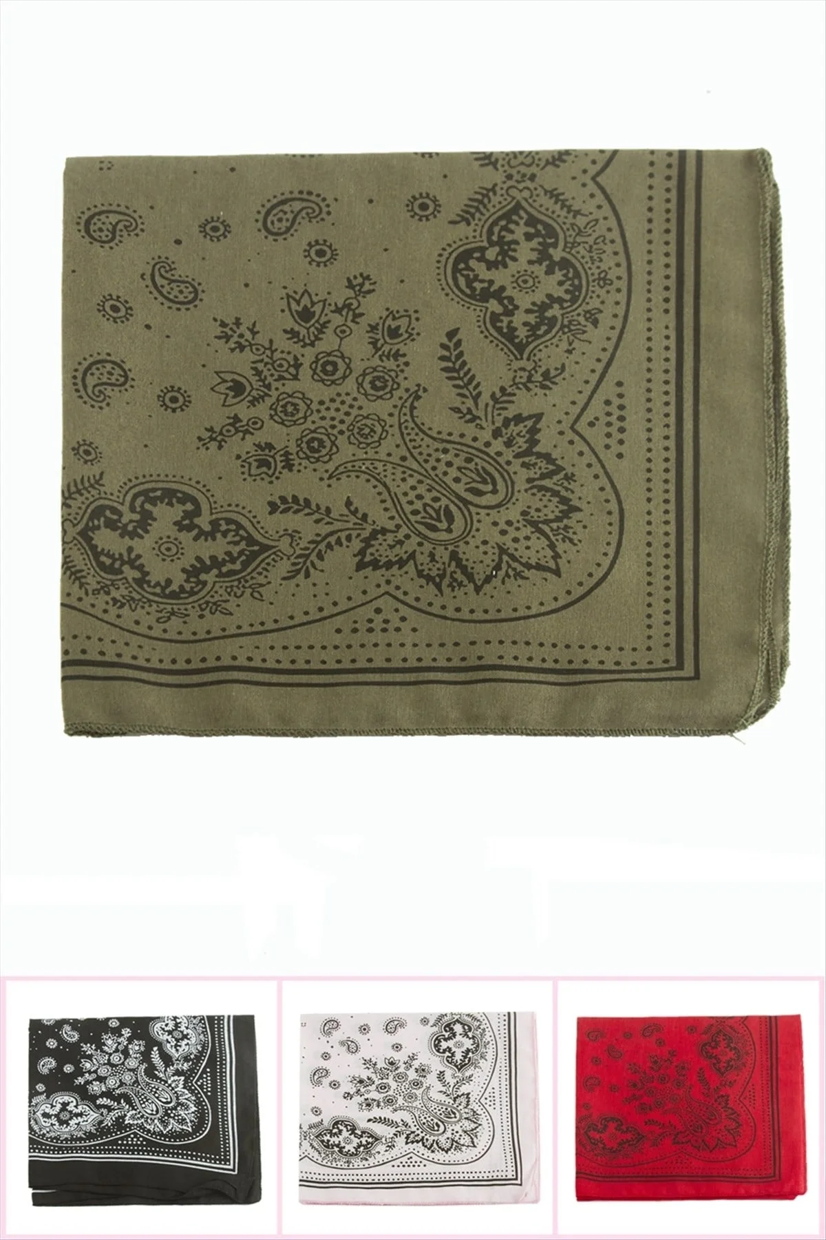 Çiçek Desenli Keten Bandana 50*50 Fiyatı, Yorumları ve Özellikleri