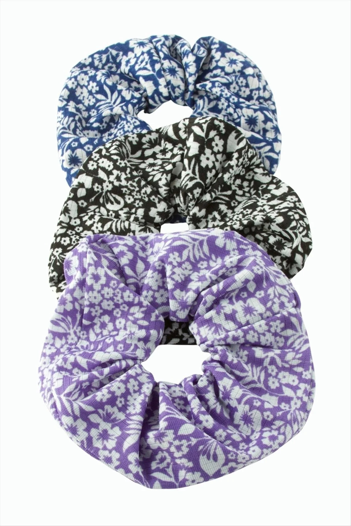 Çiçek Desenli Simit Toka 13 cm