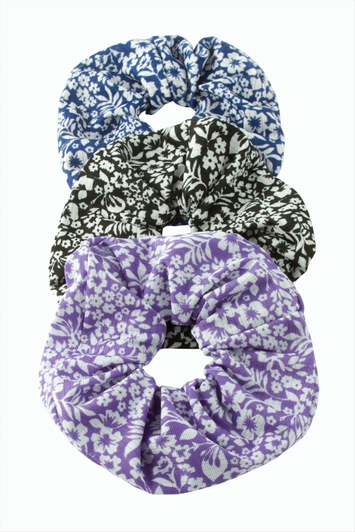 Çiçek Desenli Simit Toka 13 cm