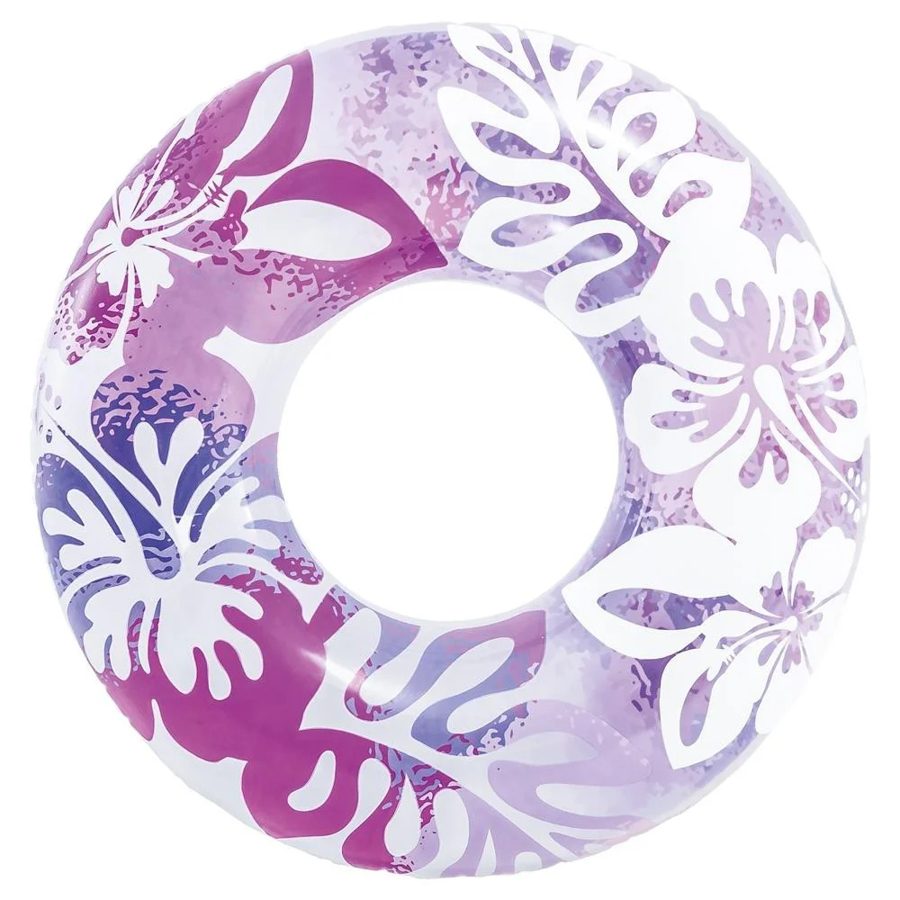 Çiçek Desenli Tutunmalı Simit 76 Cm - 59251 - 1 ADET