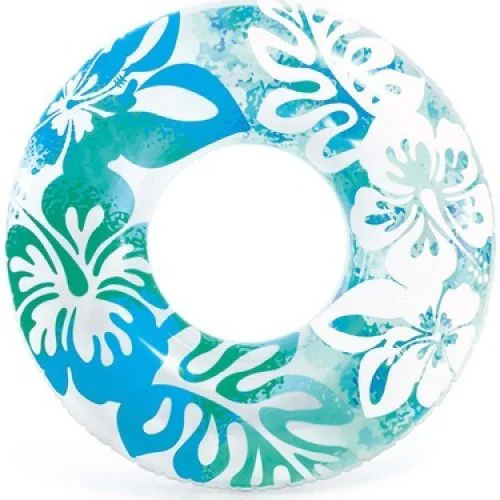 Çiçek Desenli Tutunmalı Simit 76 Cm - 59251 - 1 ADET