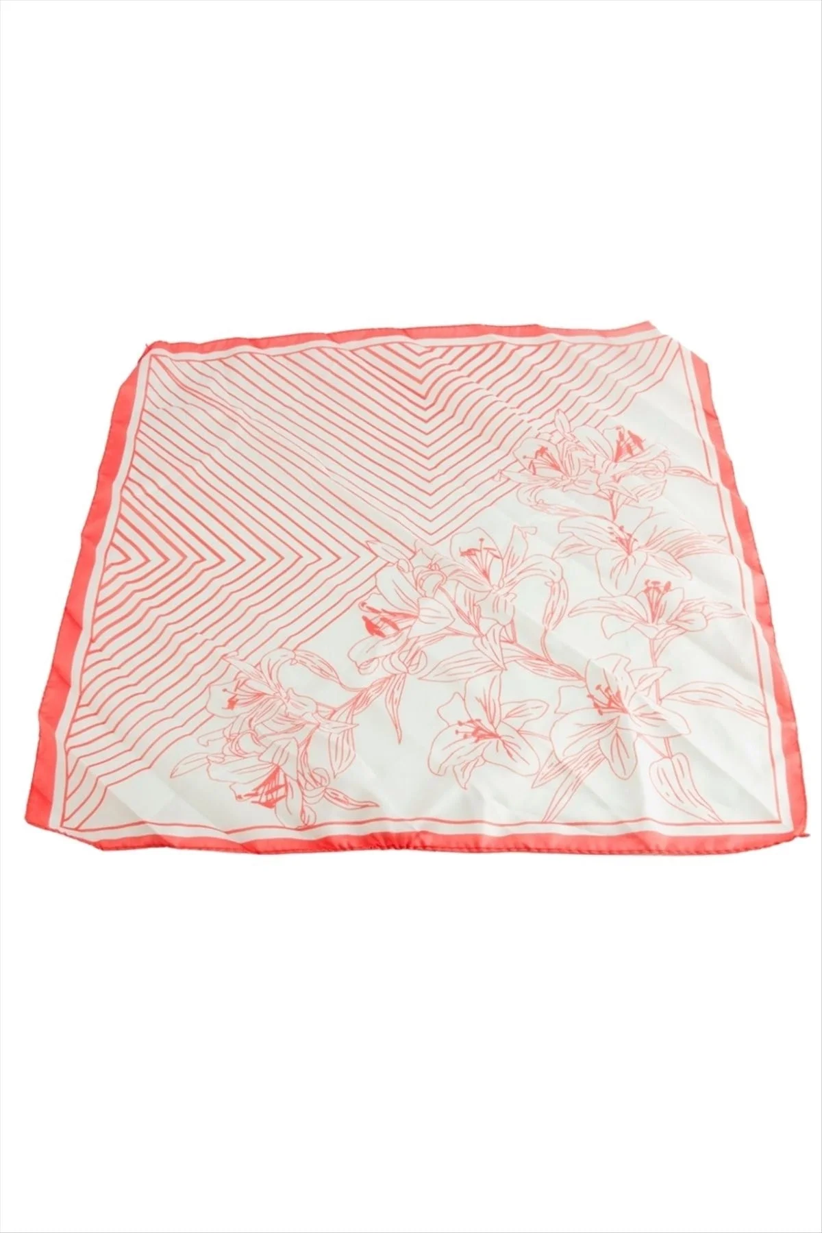 Çiçek Desenli Zr Saten Fular 50*50 cm Fiyatı, Yorumları ve Özellikleri