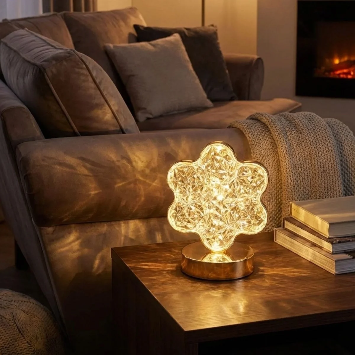 Çiçek Model Kristal Led Masa Lambası – Dokunmatik, 3 Renk Işık Modlu, Şarjlı Mini Dekoratif Gece Lambası Bx40 Fiyatı, Yorumları ve Özellikleri