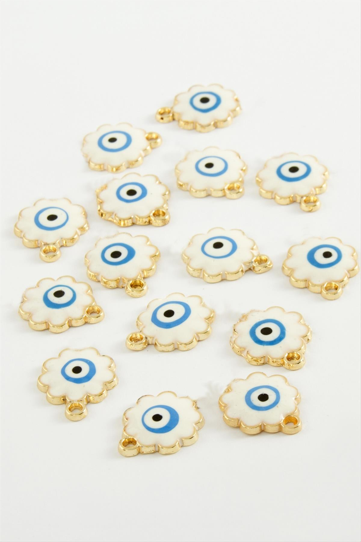 Çiçek Nazar Tek Kulplu Mineli Bileklik ve Kolye Ucu Aparatı 1 Ade