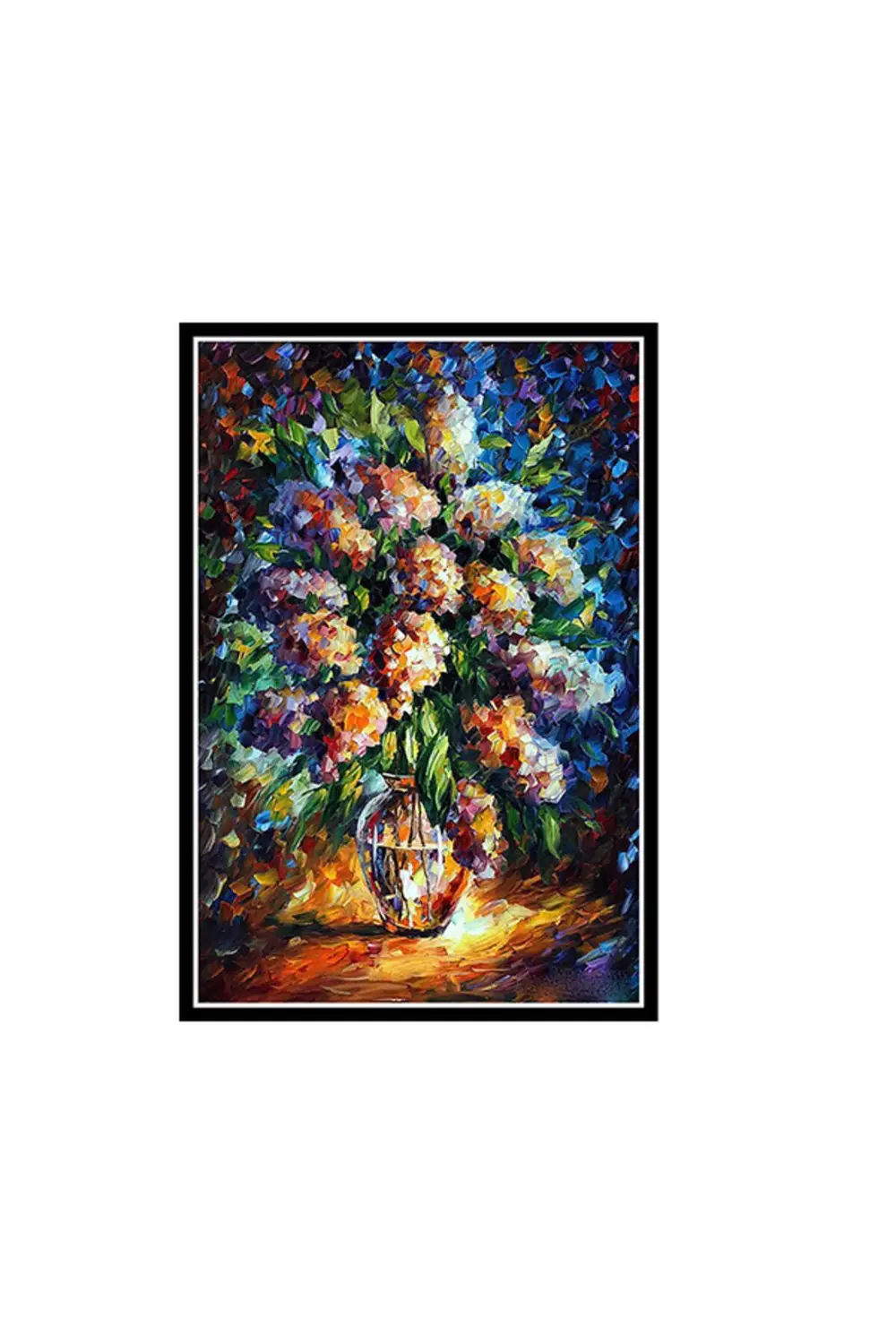 Çiçek Tasarımlı 20x30 Cm Retro Ahşap Poster