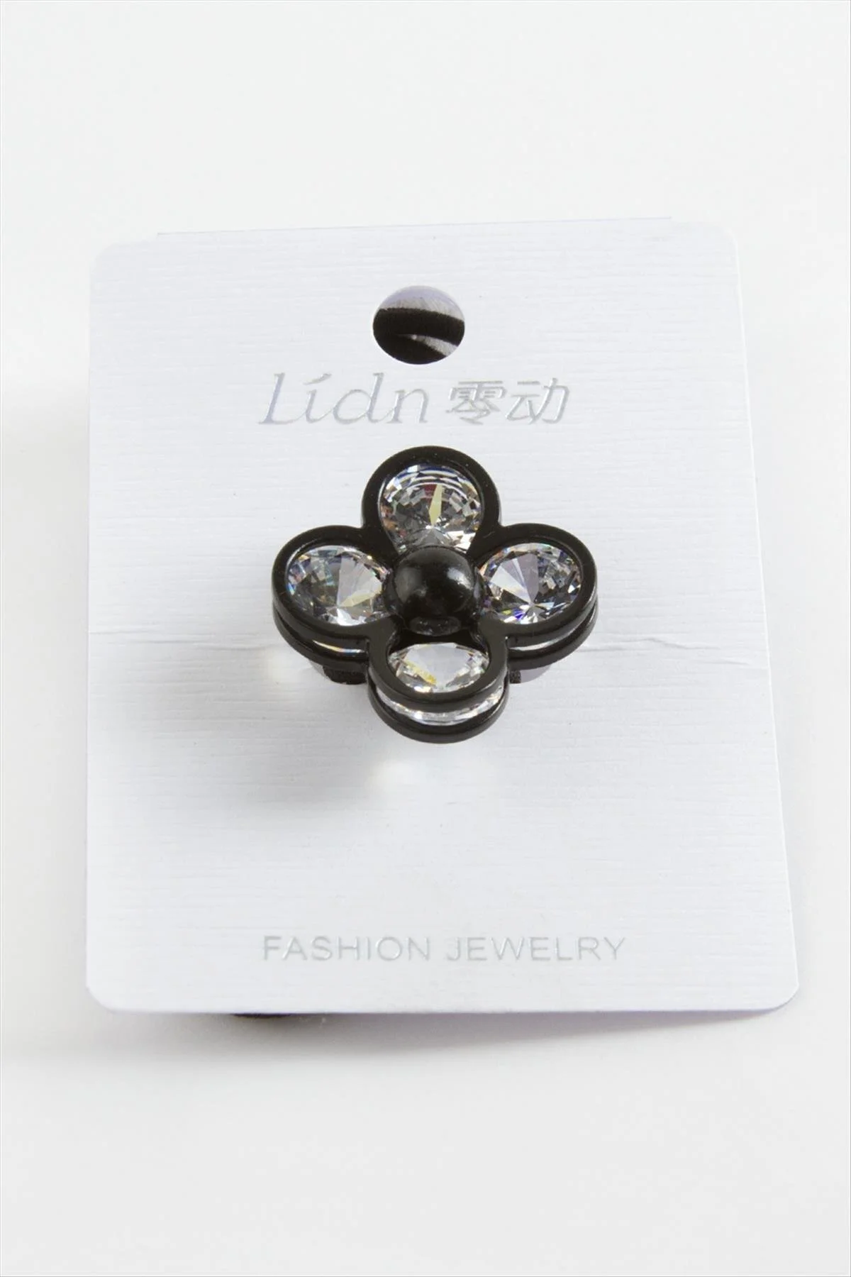 Çiçek Taşlı Lastikli Toka