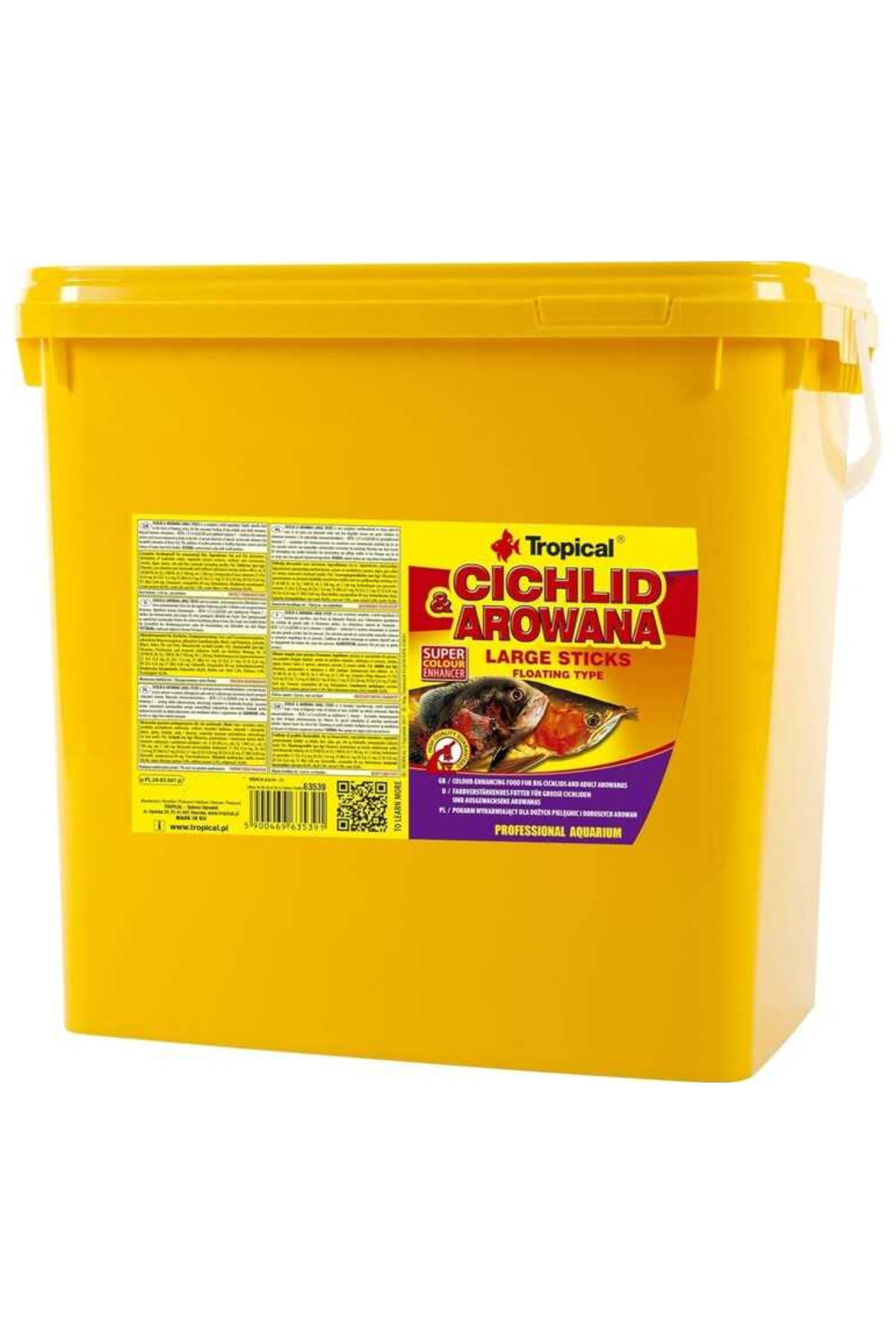 Cichlid Arowana Large Sticks 250 GR