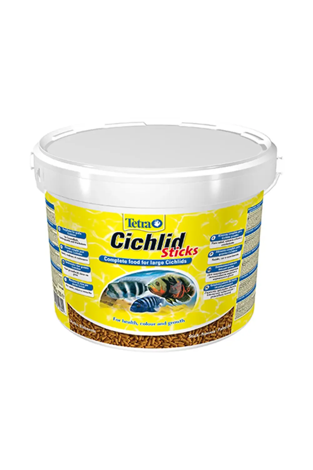 Cichlid Sticks Kova Akvaryum Balık Yemi 10 Lt
