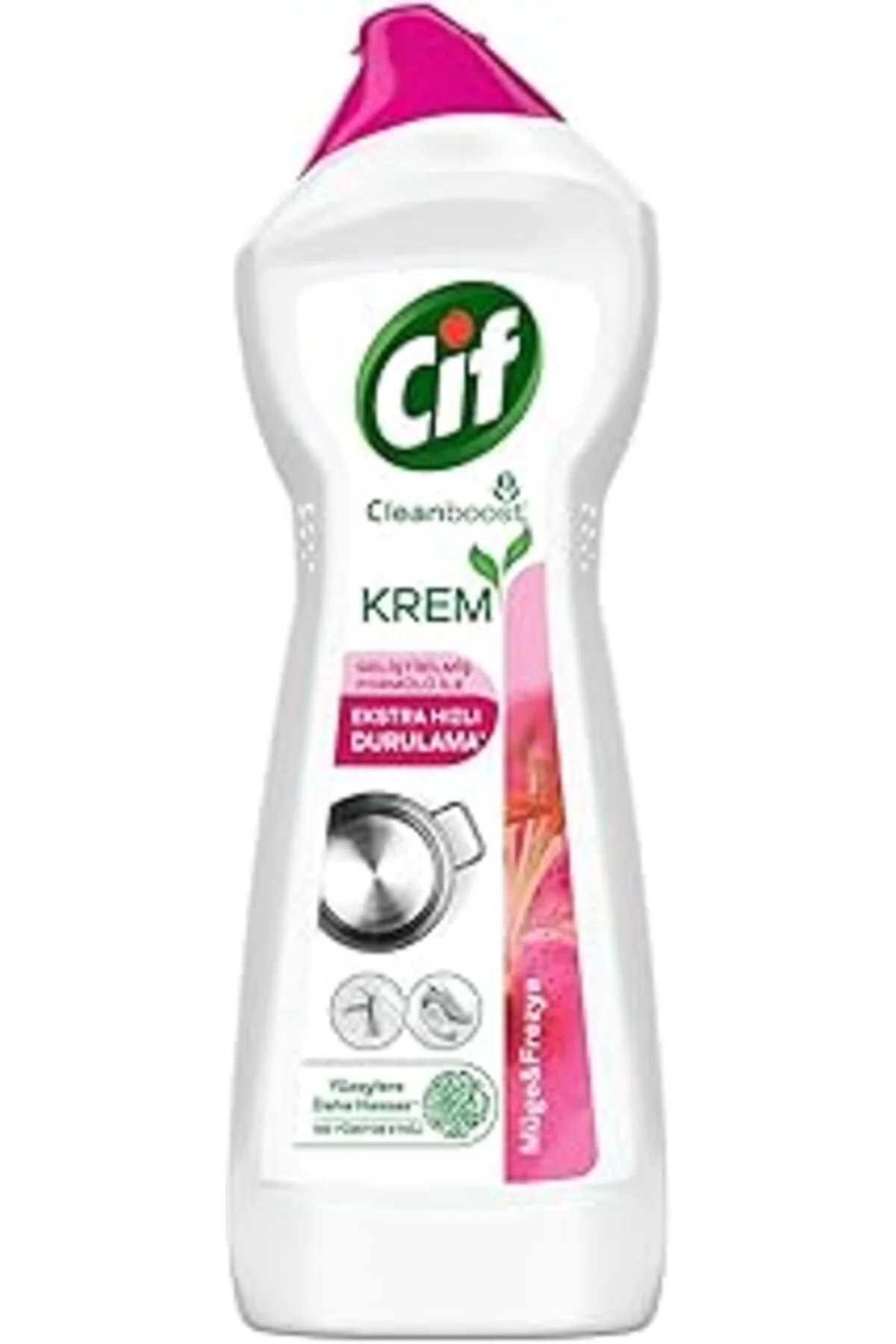 cif krem yüzey temizleyici müge ve frezya yağ ve kireç sökücü lek