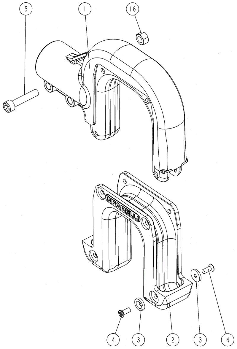 Cifarelli  Sc 605 Zeytin Hasat Makinasi Kancasi - Lastiksiz