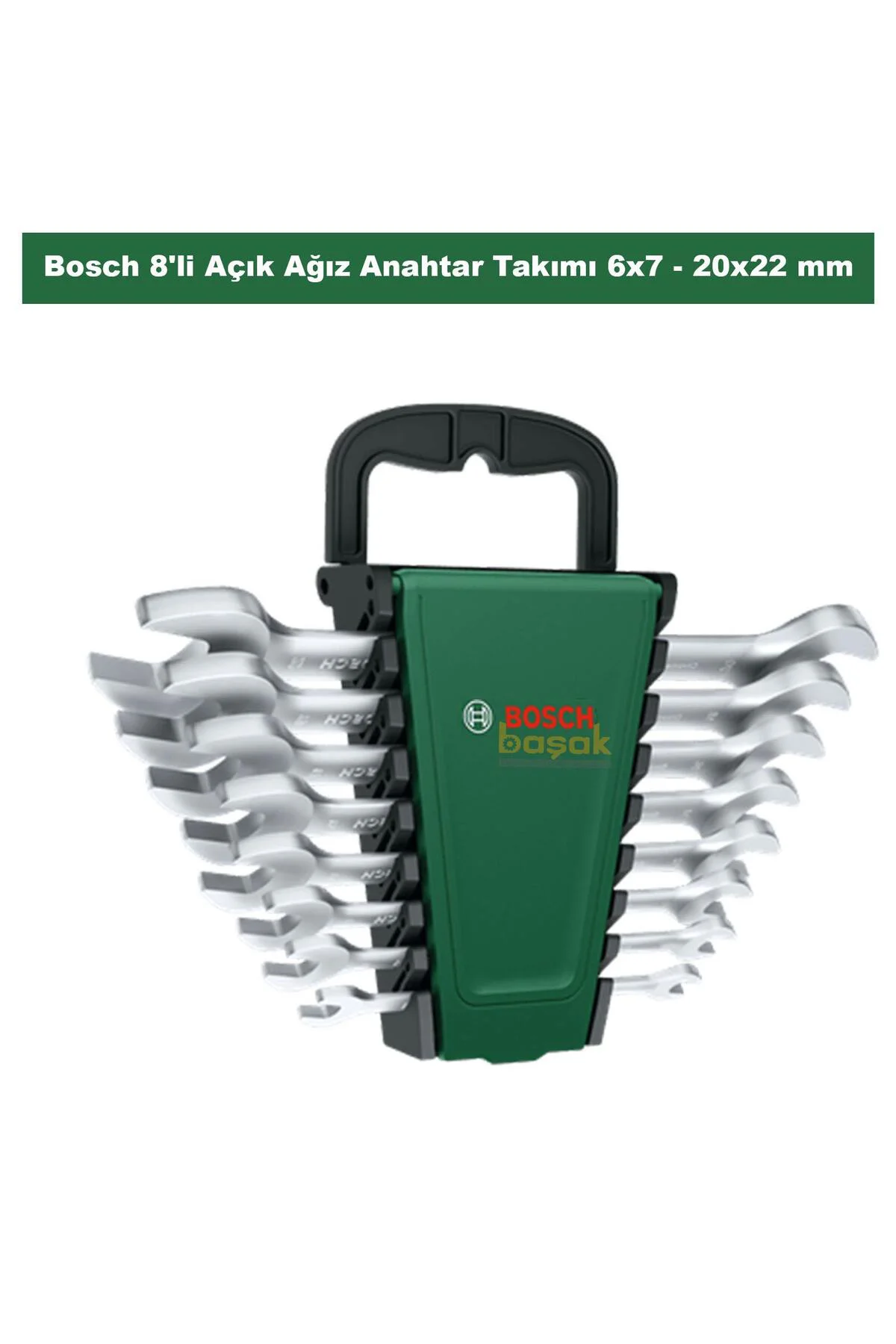 Çift Açık Ağızlı Anahtar Seti 8 Parça