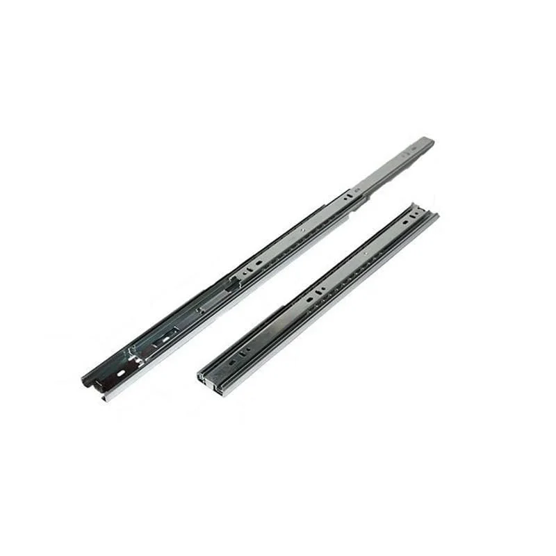 Çift Açılır 45 mm Teleskopik Bilyeli Çekmece Rayı 50 Cm Çift Açılır 45 mm Teleskopik Bilyeli Çekmece Rayı 50 Cm