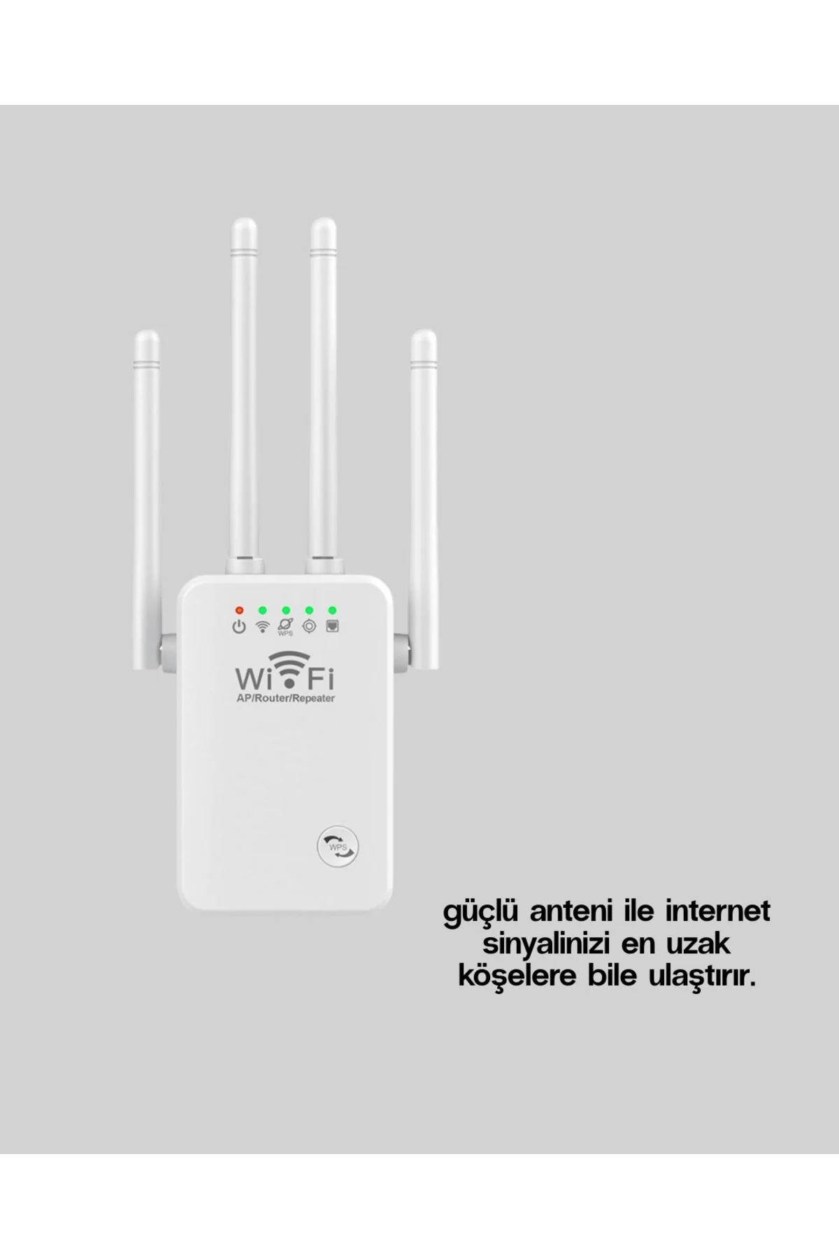 Çift Bantlı Otomatik Kurulum WiFi Repeater Menzil Genişletici - a