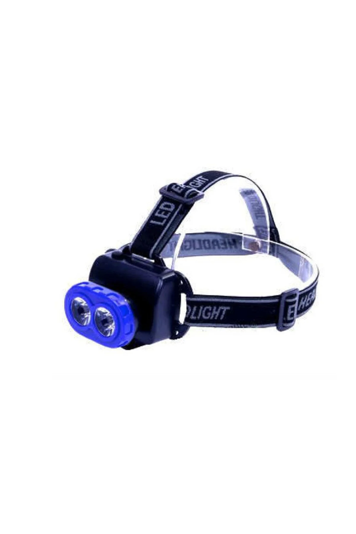 ÇİFT BAŞLI PİLLİ KAFA LAMBASI WATTON WT-059 Siyah