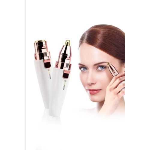 Çift Başlıklı Epilasyon Yüz Çene Işıklı Kıl Tüy Alma Mini Cep Epi