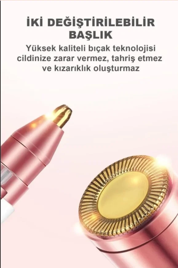 Çift Başlıklı Epilasyon Yüz Çene Işıklı Kıl Tüy Alma Mini Cep Epilasyonu Çift Başlıklı Epilasyon Yüz Çene Işıklı Kıl Tüy Alma Mini Cep Epilasyonu