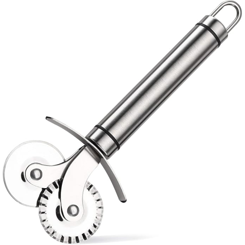 Just Cheap Store Çift Başlikli Pizza Hamur Biçaği