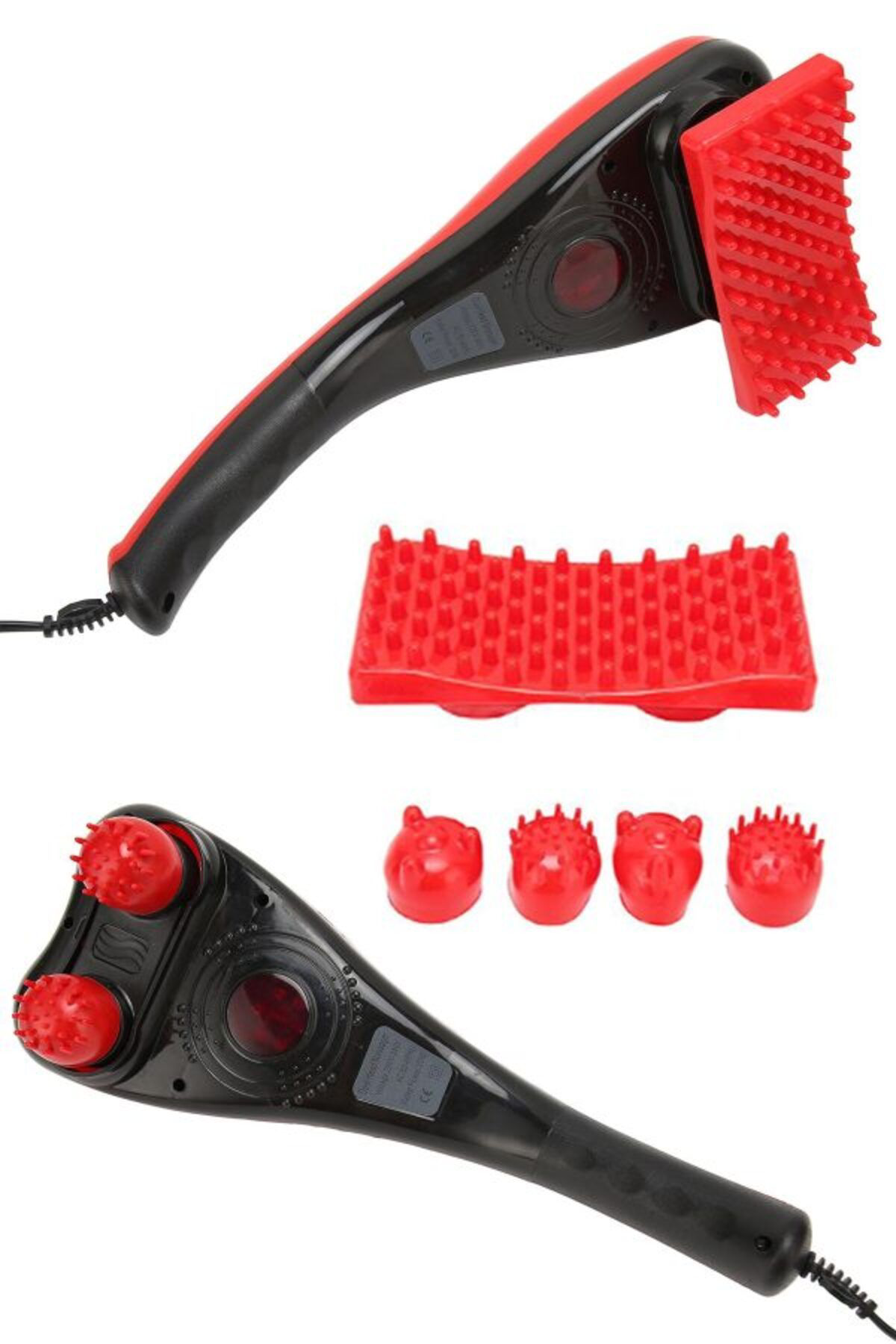 Mdmedical Çift Başlikli Sporcu Masaj Aleti Titreşimli Masaj Tabancasi