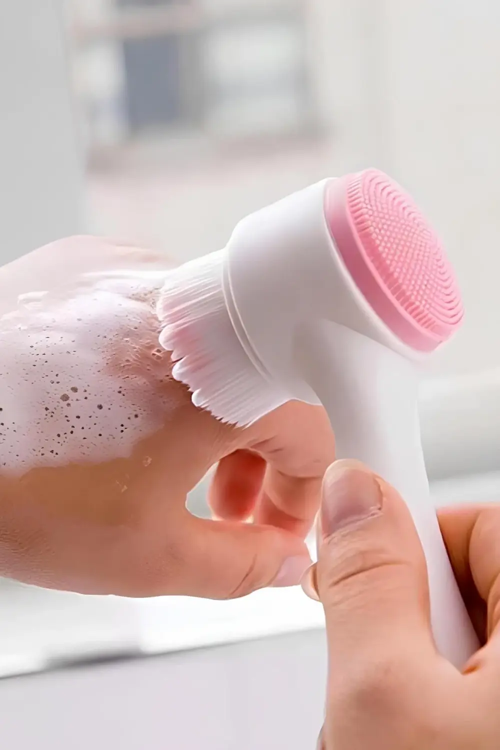 Çift Başlıklı Yüz Temizleme Fırçası Siyah Nokta Gözenek Temizleyi