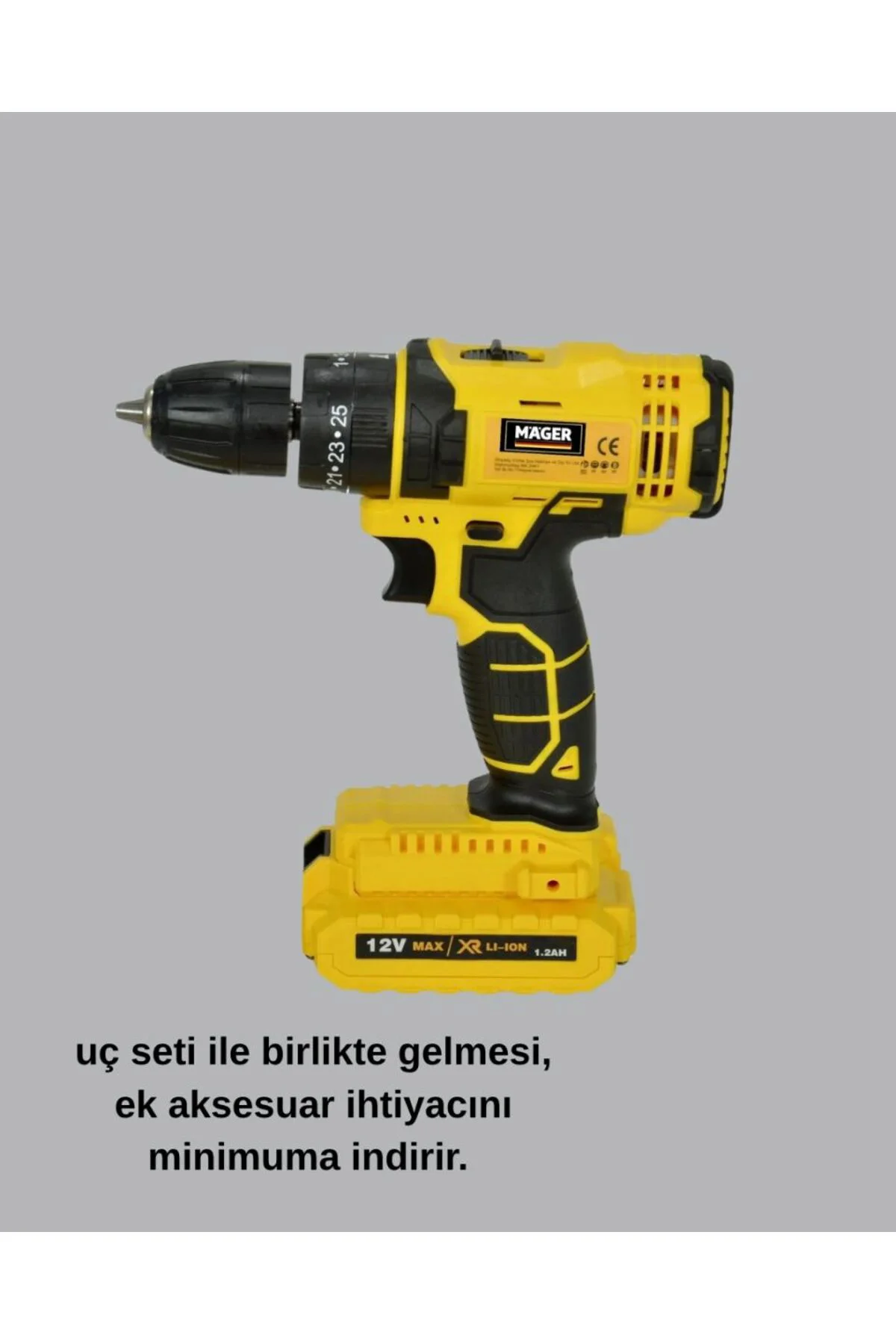 Çift Bataryalı 12v Akülü Matkap | 10 Mm Metal, 20 Mm Ahşap Delme 