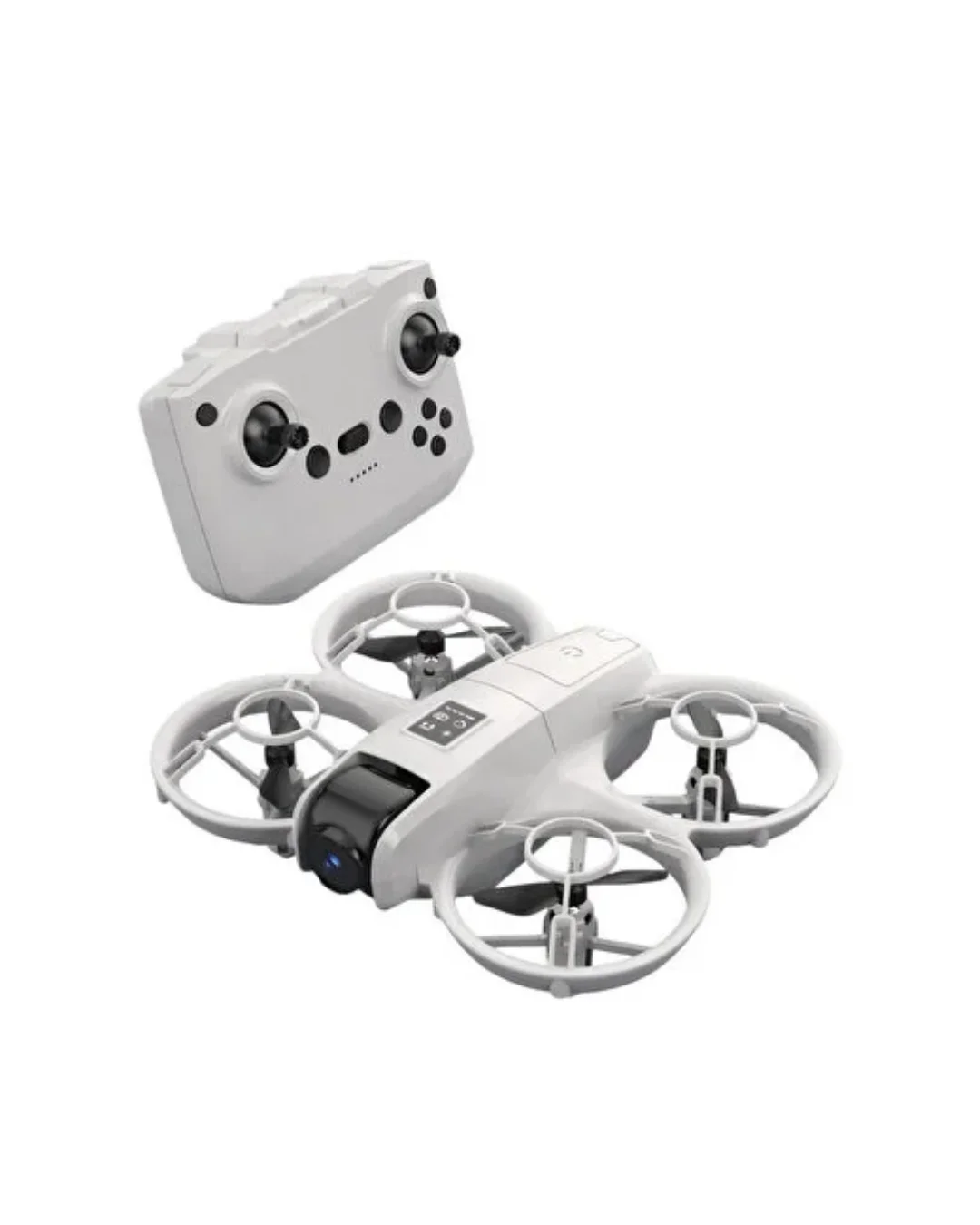 Çift Bataryalı Kameralı Mini Drone Işıklı Akıllı Uçuş Sistemi